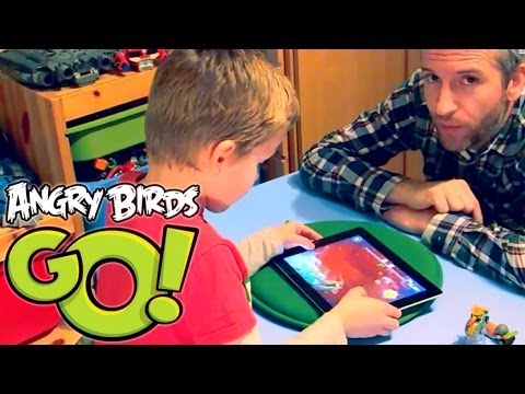 Angry Birds Go! App (4a of 5) Game-Play Hands On Preview - YouTube thumbnail
