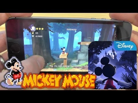 Castle of Illusions iOS Pre-Release Hands-On iPhone Game-play – Genesis / Megadrive Game Re-imagined - YouTube thumbnail