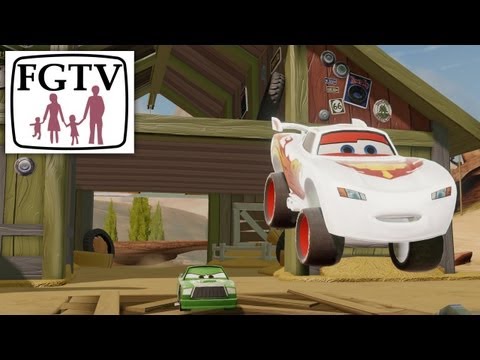 Disney Infinity Crystal Series Lighting McQueen Exclusive Toys R Us - YouTube thumbnail