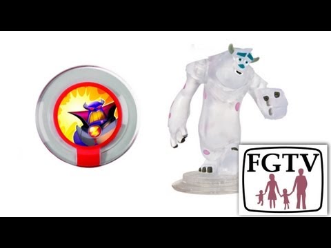 Disney Infinity Crystal Sully & Zurg Power Disc Exclusive to Toys R’ Us - YouTube thumbnail