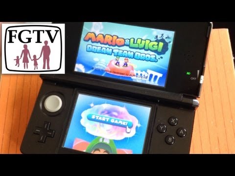Mario & Luigi Dream Team Bros. Review & Gameplay - YouTube thumbnail