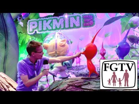 Pikmin 3 Hands-on Gameplay at E3 - YouTube thumbnail