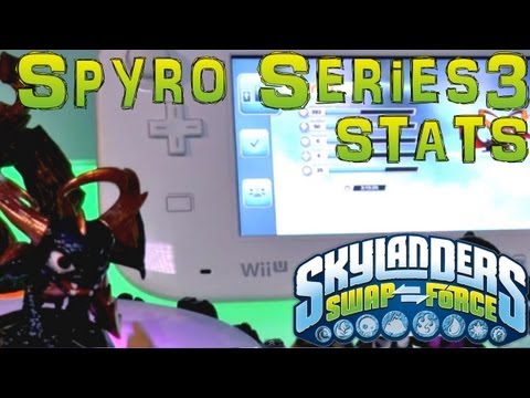 Stats Check: Spyro Series 3 – Skylanders Swap Force - YouTube thumbnail