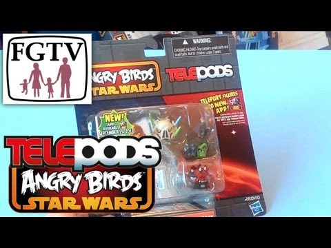 Telepods Review: Jedi Vs. Sith Multi-pack Angry Birds Star Wars II - YouTube thumbnail