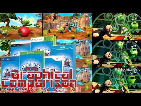 Skylanders Trap Team Graphical Comparison – What We Know #2 - YouTube thumbnail
