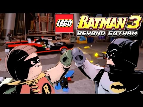 Let’s Play Lego Batman 3 – 1960′s Batman with Game Director Arthur Parsons - YouTube thumbnail