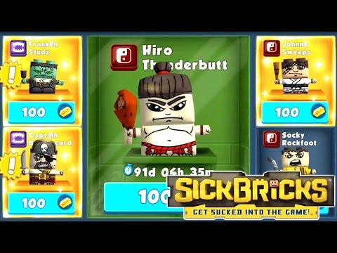 Let’s Play Sick Bricks #3 – Every Character, Hat, Weapon and In-App Purchases - YouTube thumbnail