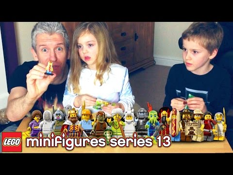 Lego Minifigures Series 13 – Full Case Opening (60 minifigs) - YouTube thumbnail