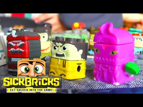 Sick Bricks – Every Character Unboxed, Rares, Commons, Opened, Beamed - YouTube thumbnail