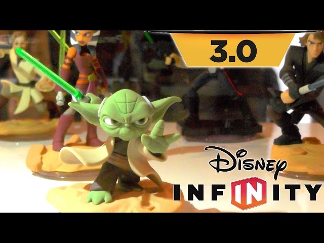 Disney Infinity 3.0 Toy Figure Tour – Star Wars, Inside Out Figs Ready for Playsets