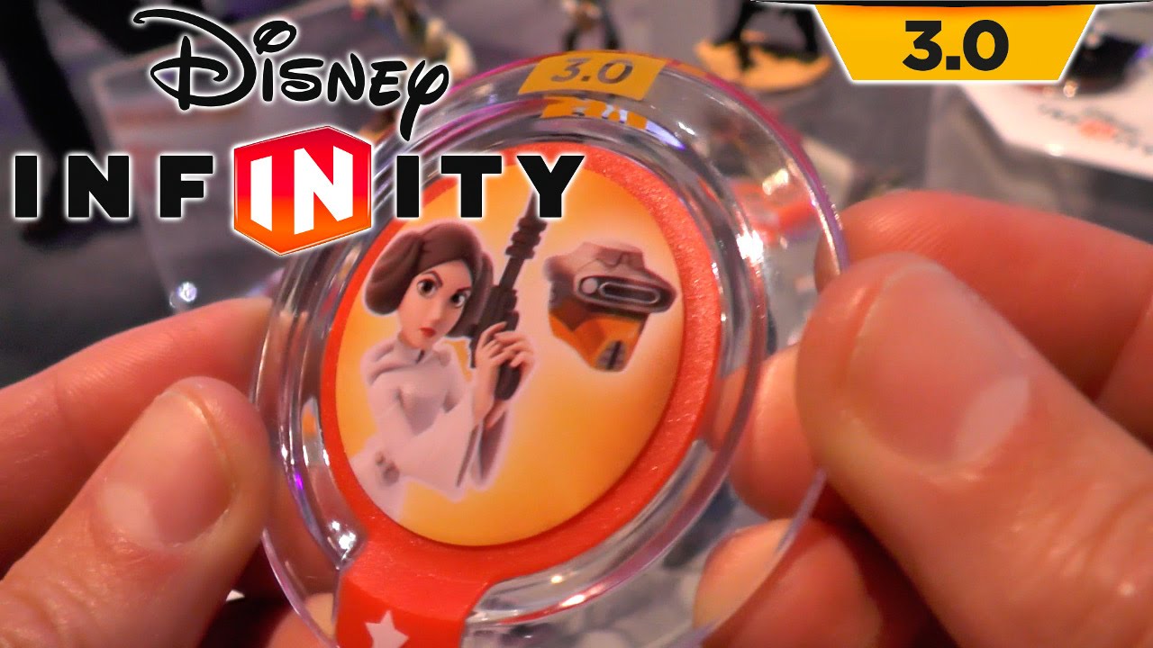 Disney Infinity Star Wars Power Discs – Luke & Leia Costume Swaps