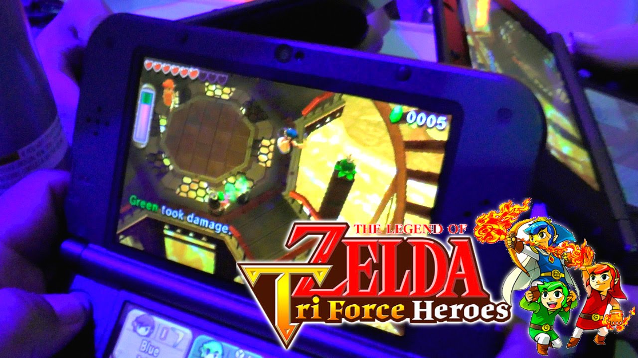 Zelda Tri Force Heroes – Hands On Game-Play