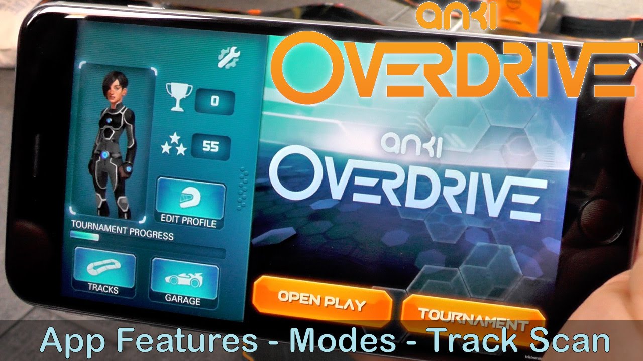 Anki Overdrive – First Look New App Modes, Track Scanning