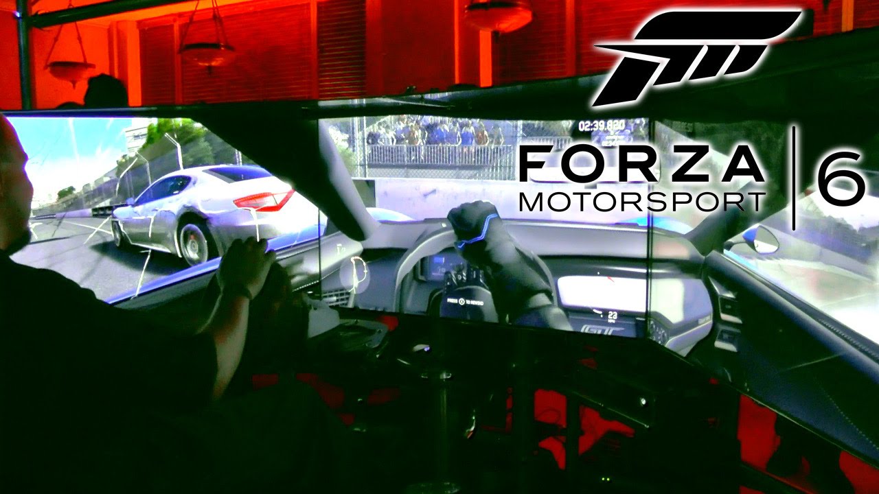 Forza Motorsport 6 – Hot Lap on $100,000 E3 Rig