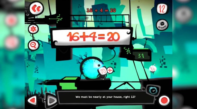 Twelve magically combines Maths and Platforming
