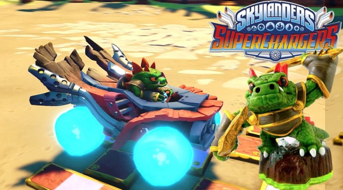Dino-Rang in SuperChargers Racing –  Hot Streak on Dragon Spine