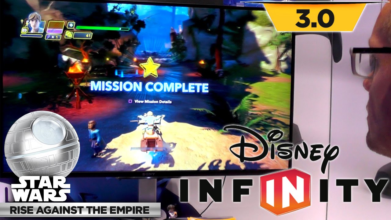Let’s Play Disney Infinity Rise Against the Empire – Endor Speeder Bike Rescue