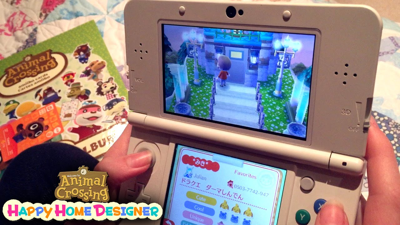 Animal Crossing Happy Home Designer in the family (Part 1)
