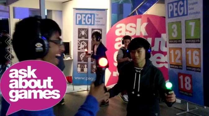 Ask About Games & PEGI at EGX with added Joust
