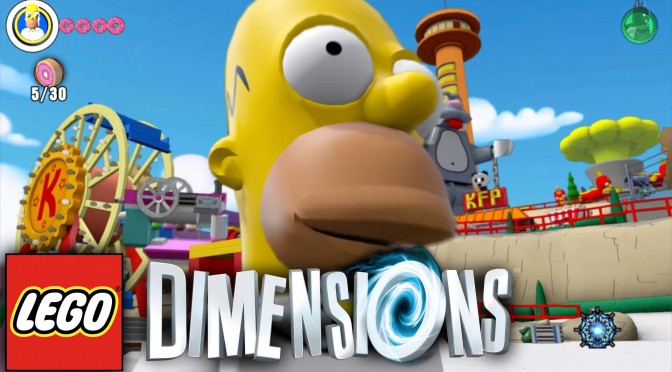 Lego Dimensions “The Simpsons” Adventure World Guide #9