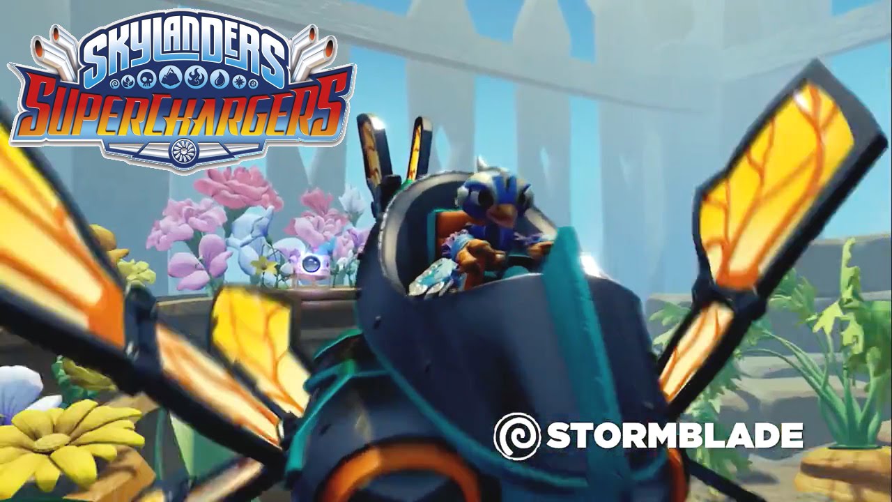 Skylanders Superchargers – Meet Stormblade & Sky Slicer