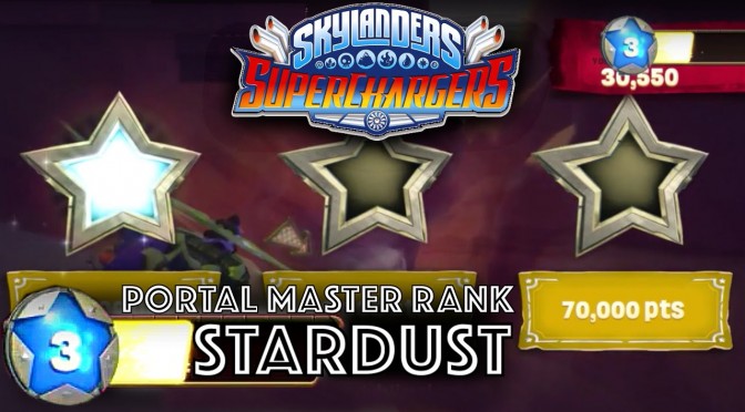 Skylanders SuperChargers – Stardust System = Portal Master Rank