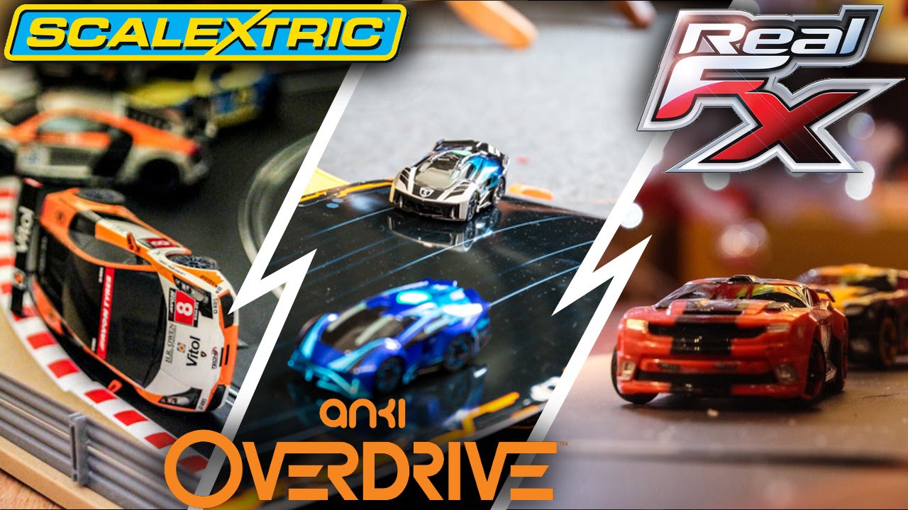Anki Overdrive vs Real FX vs Scalectrix ARC ONE/AIR