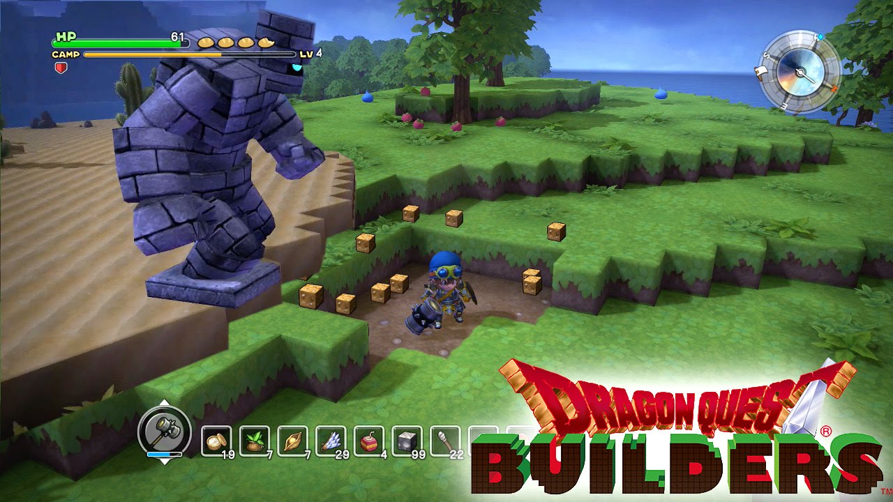Minecraft + Dragon Quest = Dragon Quest Builders (PS3, PS4, PS Vita)