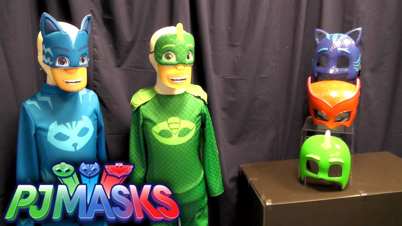 PJ Masks Toy Showcase – Outfits & Masks