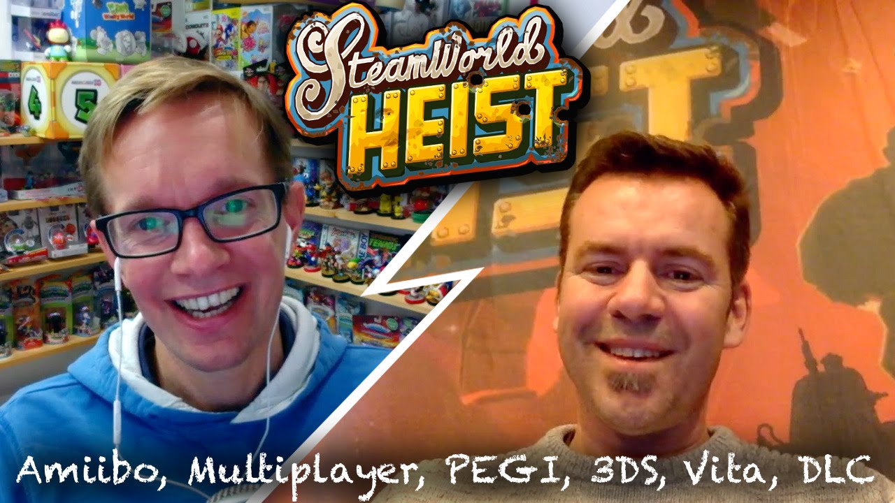 Steamworld Heist – Amiibo, Multiplayer, Overwatch, 3DS, Vita (40 Minute Fireside Chat)