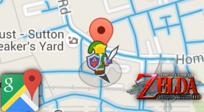 Google Maps Gets Link Guide for Zelda Twighlight Princess