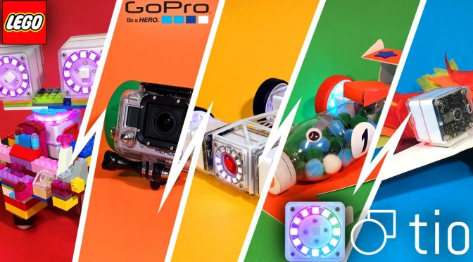Tio – Robotic Blocks brings Toys to Life – Lego, Megabloks & GoPro
