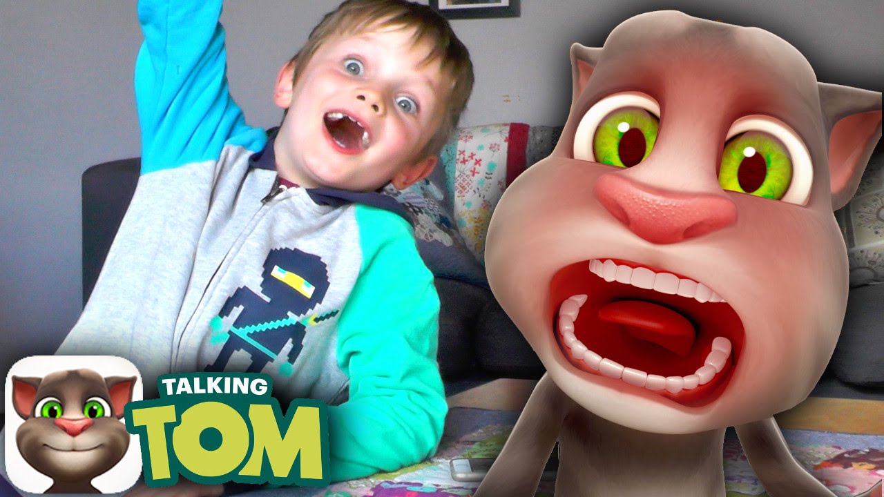 NEW! Talking Tom Cat app – Relaunch Exclusive First Laugh!