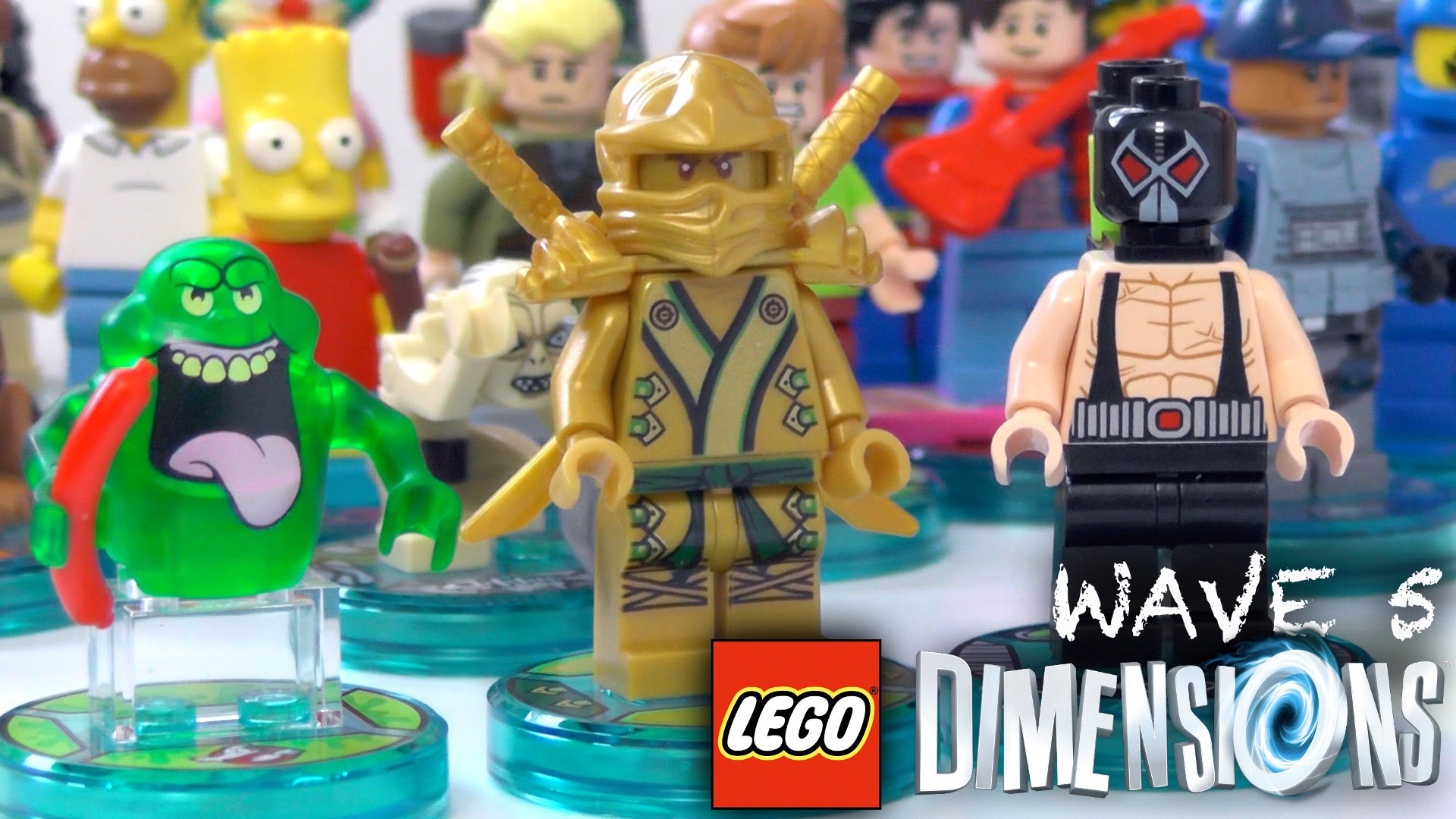 Lego Dimensions Wave 5 – Complete Minifigure Collection (w/ Disney Infinity Cancellation Thoughts)