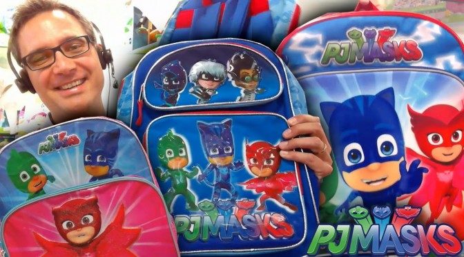NEW! PJ Masks Official Backpacks, Toys, Games and Outfits – Part #1