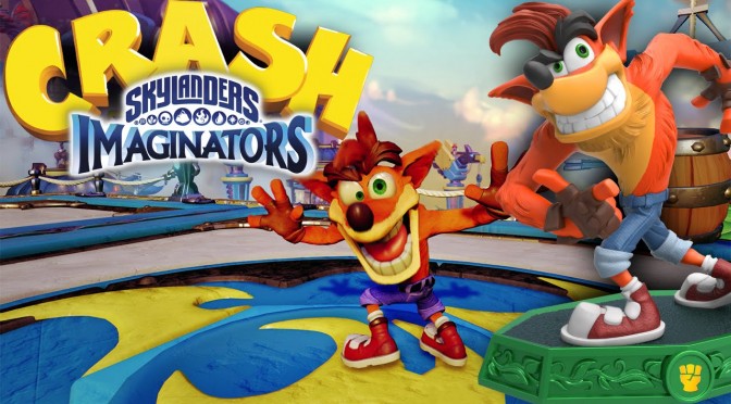 Skylanders Crash Bandicoot HD Gameplay, Attacks and Sky-Chi (Wii U, PlayStation & Xbox)