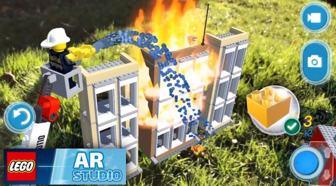 LEGO AR-Studio – Day 1: Ninjago Gold Brick Hunt